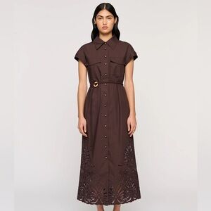 CLEA KYA EMBROIDERED DRESS $850 NEW without tag